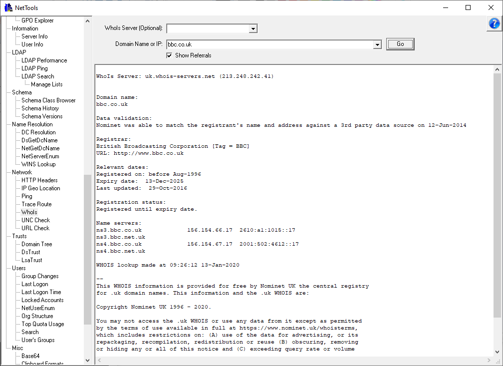 Whois IP Lookup & Whois Domain Lookup Free Domain Tools