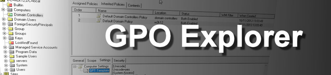 GPOExplorer