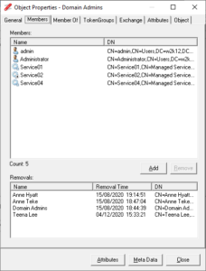 How To: Display what members were removed from a group | NetTools