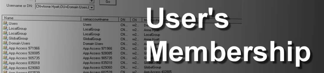 User's Membership Banner